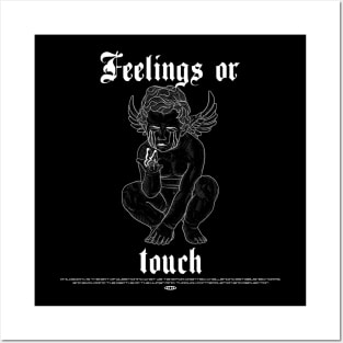 FEELINGS OR TOUCH BLACK Posters and Art